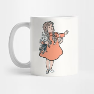 Dorothy holding Toto Mug